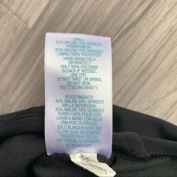 NWOT Kona Sol Black Ruffle 1 pc Swimsuit - Picture 4 of 10